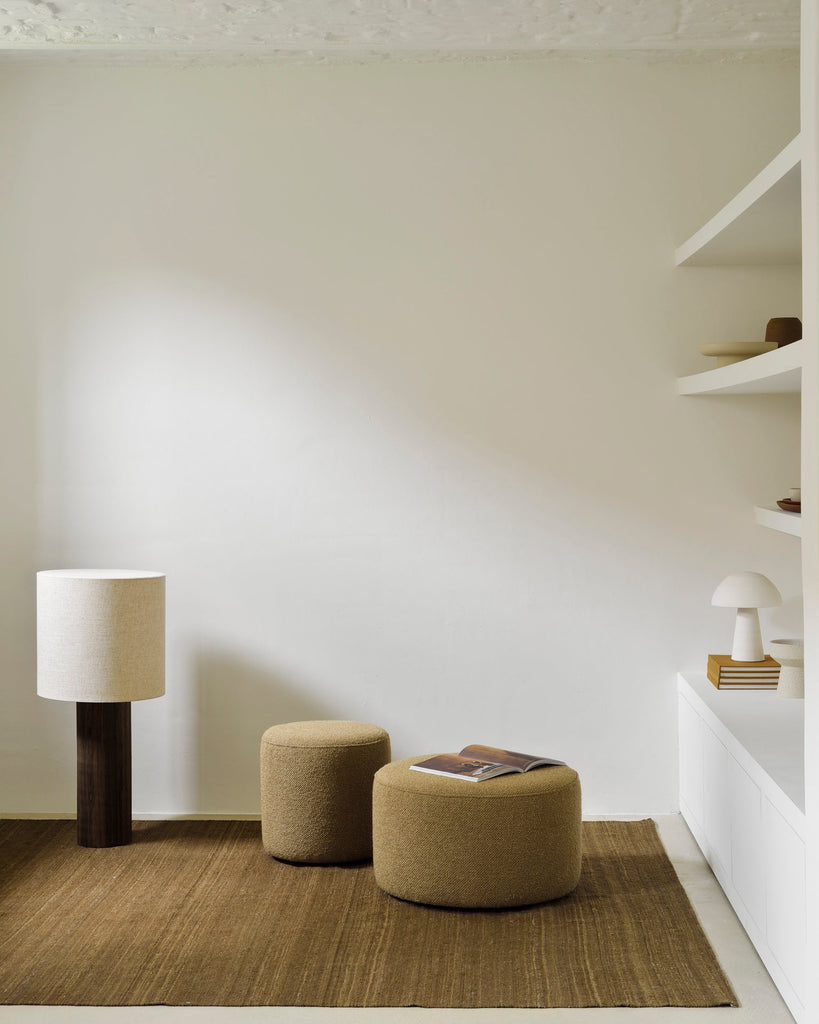 Barrow Pouf – Mid - Century Inspired Accent Seating by Sage Interiors - Sage InteriorsEthnicraftOttoman