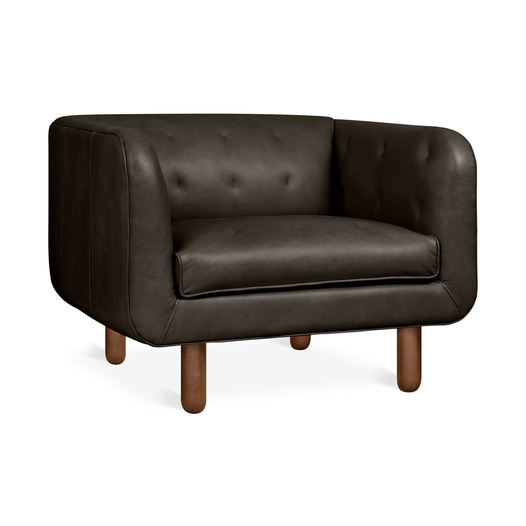 Beaconsfield Chair – Vintage Leather Club Chair with Tufted Detailing - Sage InteriorsSage InteriorsChair