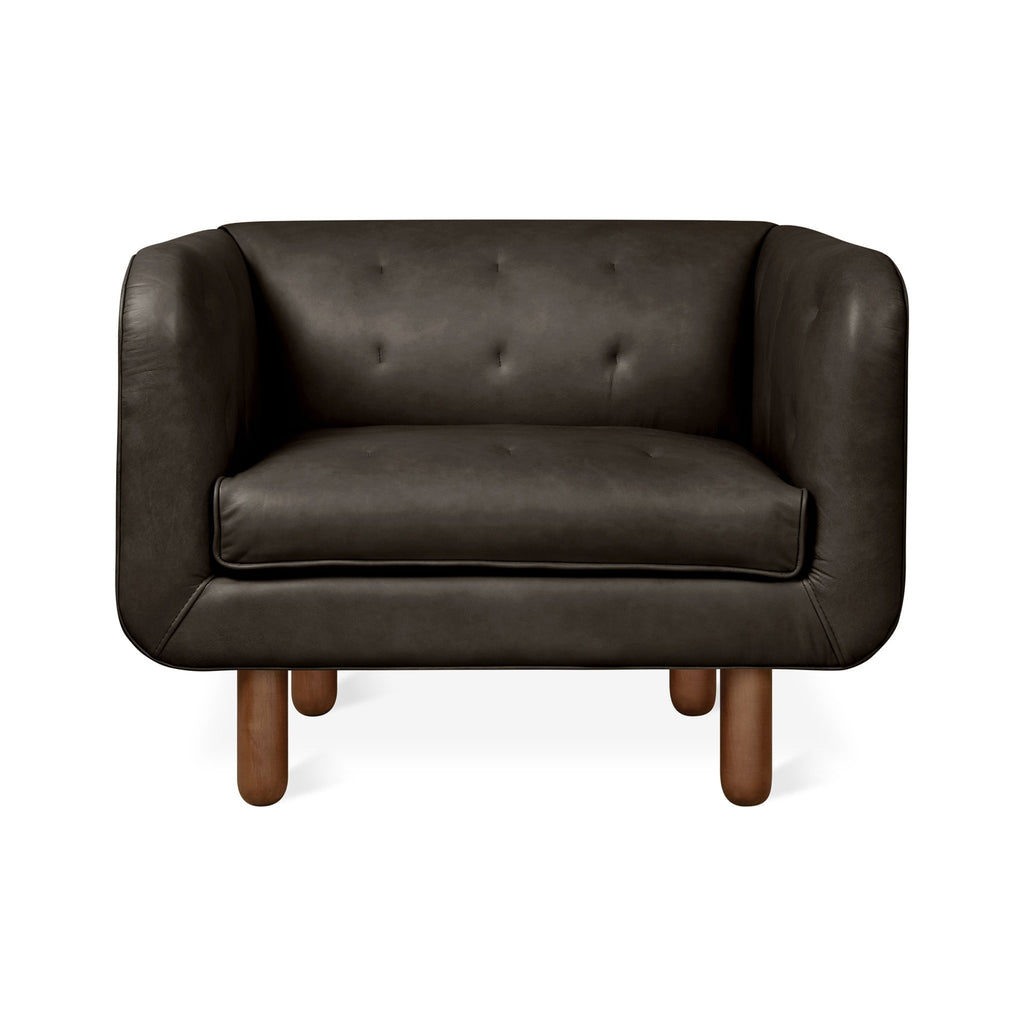Beaconsfield Chair – Vintage Leather Club Chair with Tufted Detailing - Sage InteriorsSage InteriorsChair