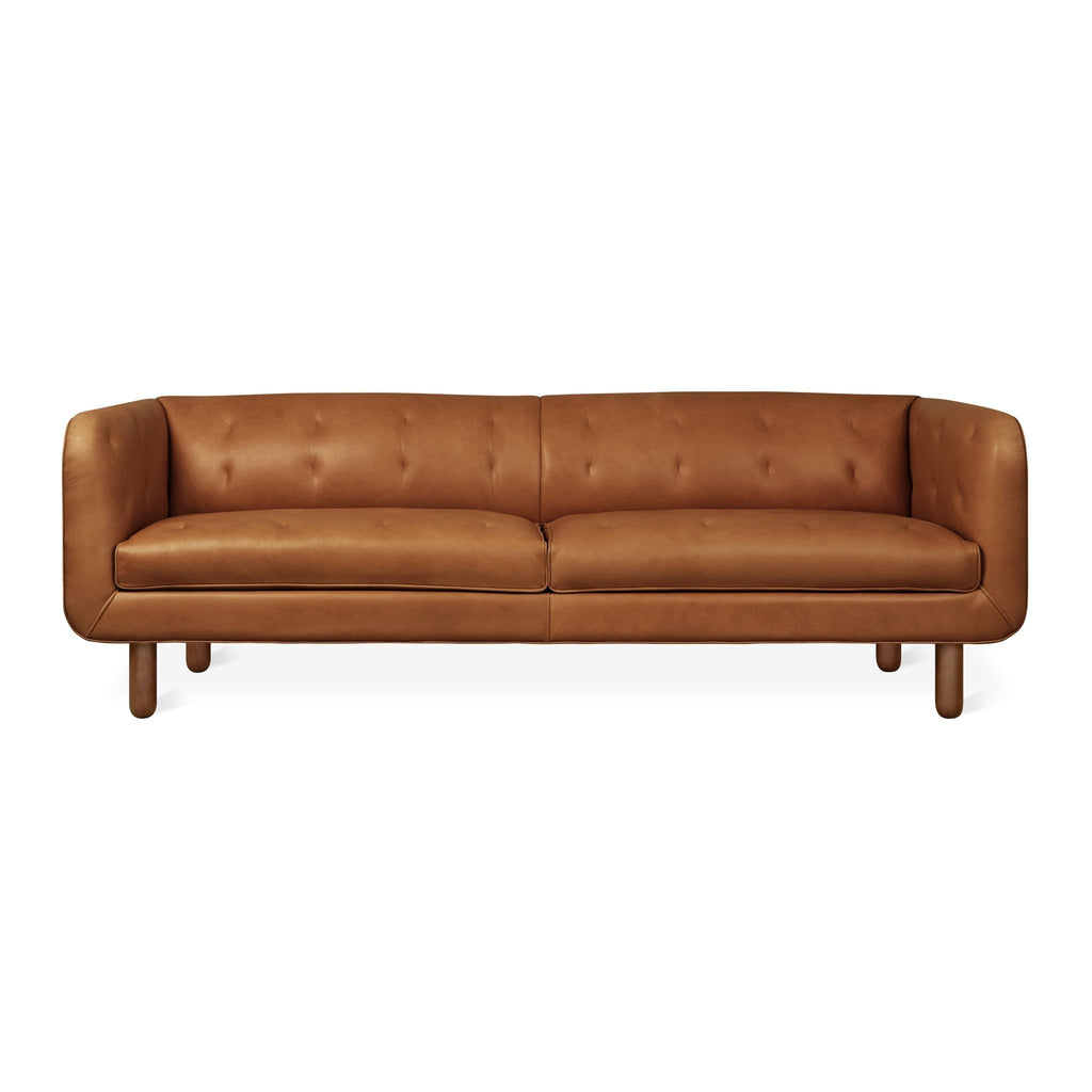 Beaconsfield Sofa – Vintage Leather Chesterfield with Modern Detailing - Sage InteriorsSage InteriorsSofas