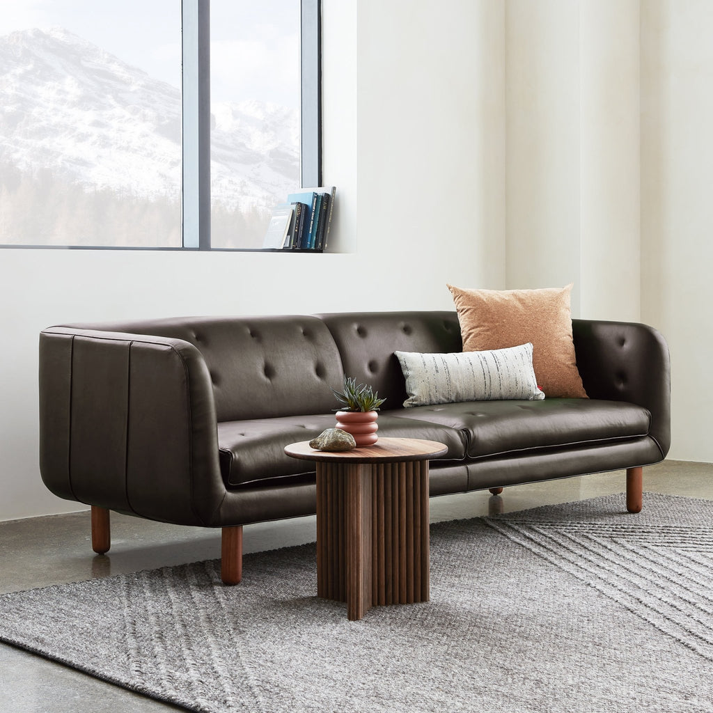 Beaconsfield Sofa – Vintage Leather Chesterfield with Modern Detailing - Sage InteriorsSage InteriorsSofas