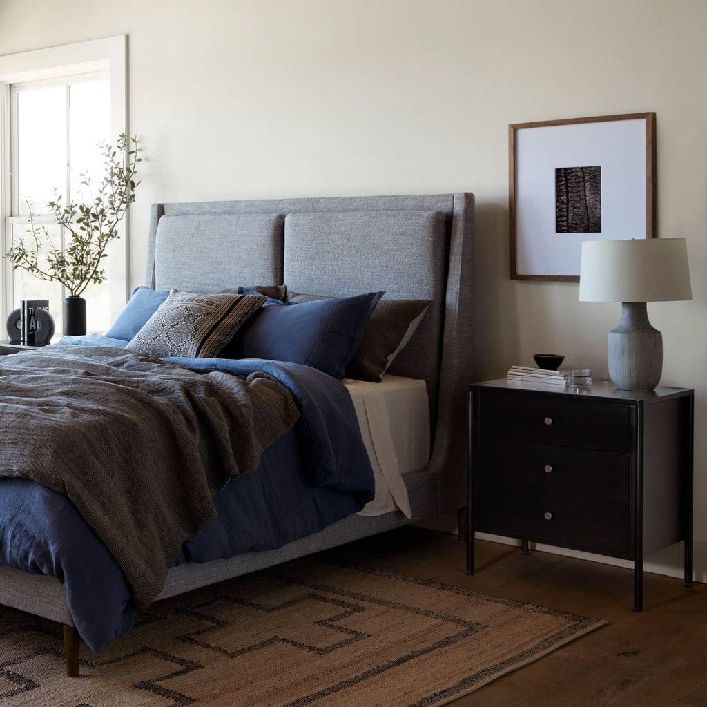 Black Iron Nightstand - Sage InteriorsFHNightstands