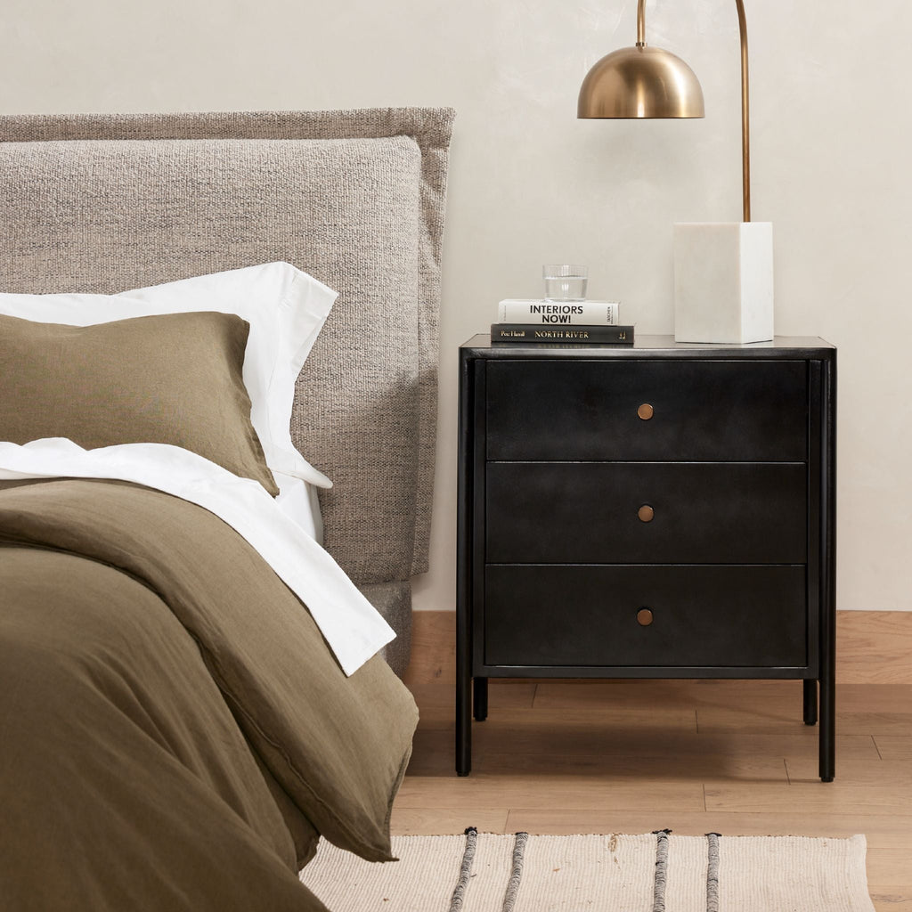 Black Iron Nightstand - Sage InteriorsFHNightstands