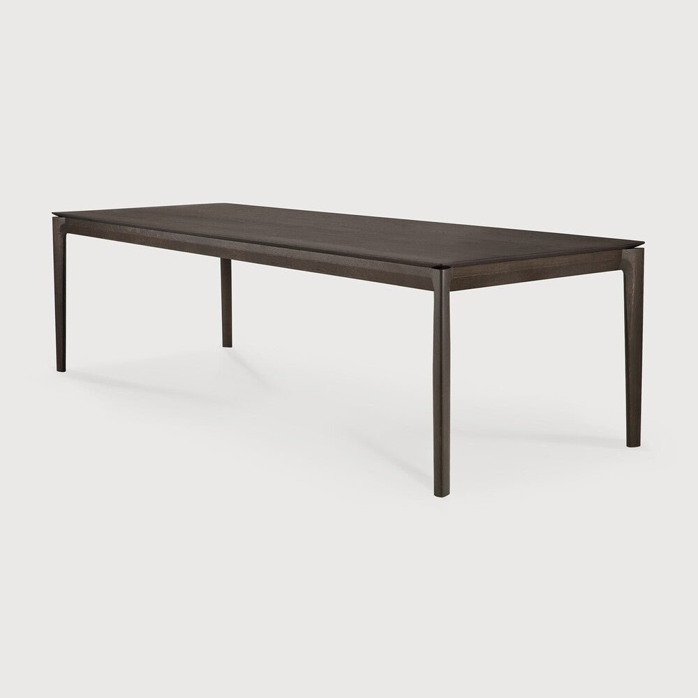 Black Oak Dining Table – Sleek Scandinavian Modern Design | Sage Interiors - Sage InteriorsEthnicraftDining Table