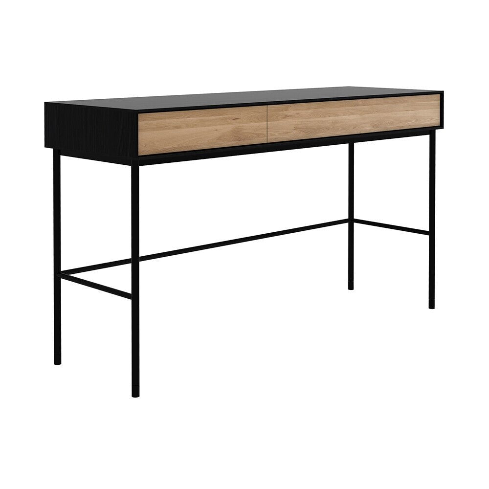 Blackbird Desk – Modern Wood Writing Desk with Storage by Sage Interiors - Sage InteriorsEthnicraft