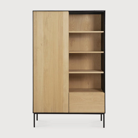 Blackbird Oak Cupboard – Refined Solid Wood Storage Cabinet by Sage Interiors - Sage InteriorsEthnicraft