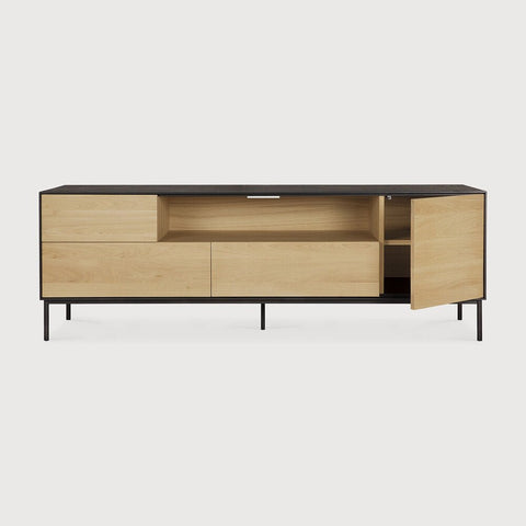 Oak Blackbird TV cupboard 71 x 18 x 24 - Sage InteriorsETHNICRAFT