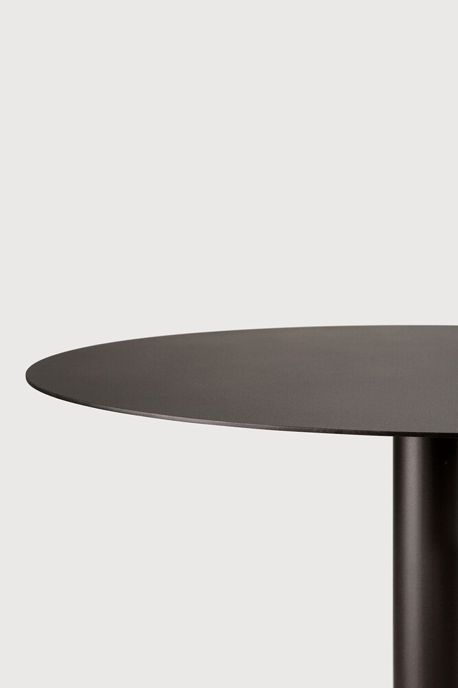 Blend Dining Table - Metal Top - Dark Bronze - Dark Bronze Base - Round - Sage InteriorsEthnicraftDining Table