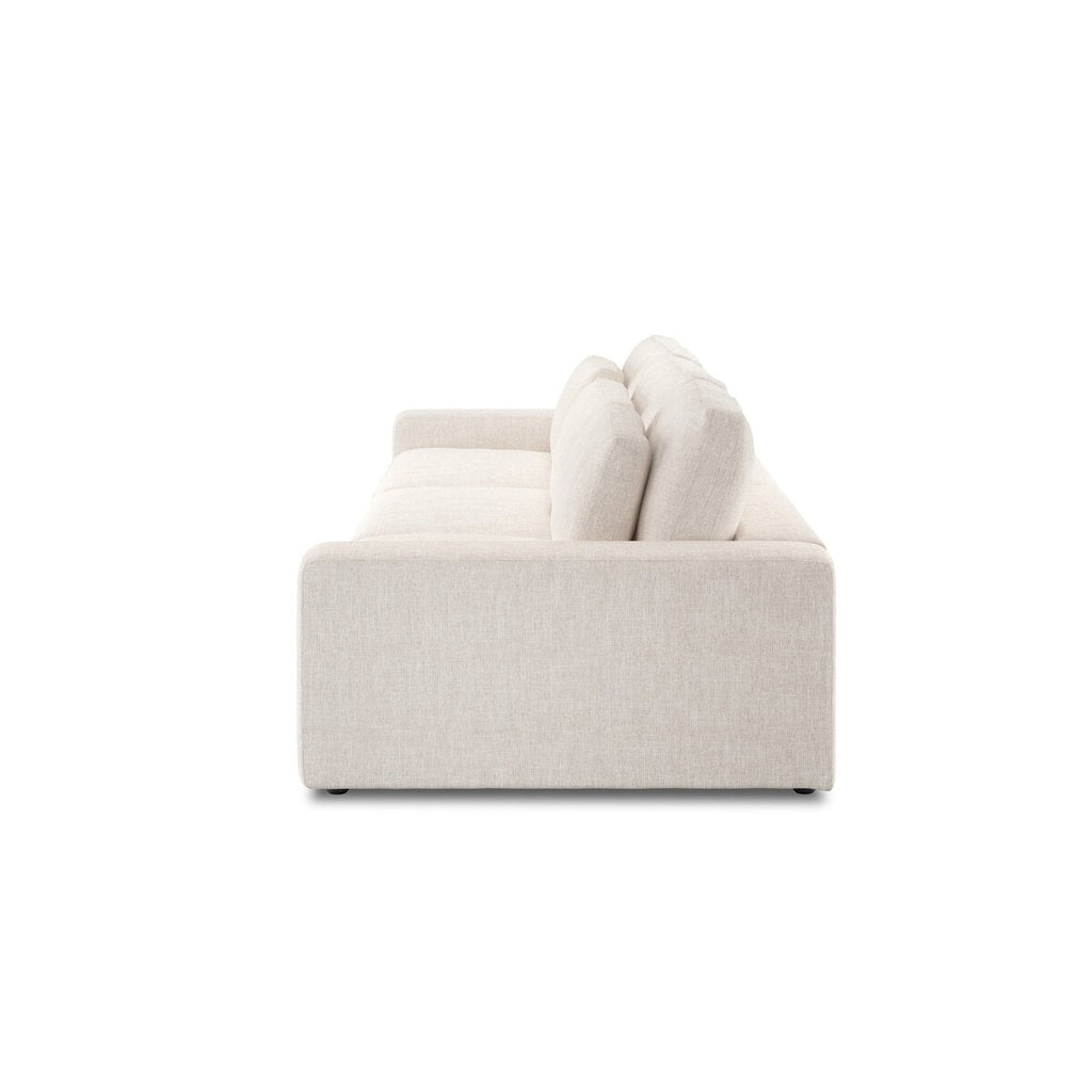 Bloor 3 - Piece Sectional | Clairmont Ivory, Modular, S - Spring Construction - Sage InteriorsSage Interiors