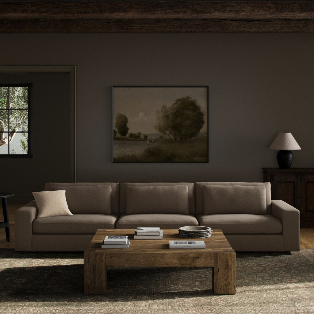 Bloor 3 - Piece Sectional | Clairmont Ivory, Modular, S - Spring Construction - Sage InteriorsSage Interiors