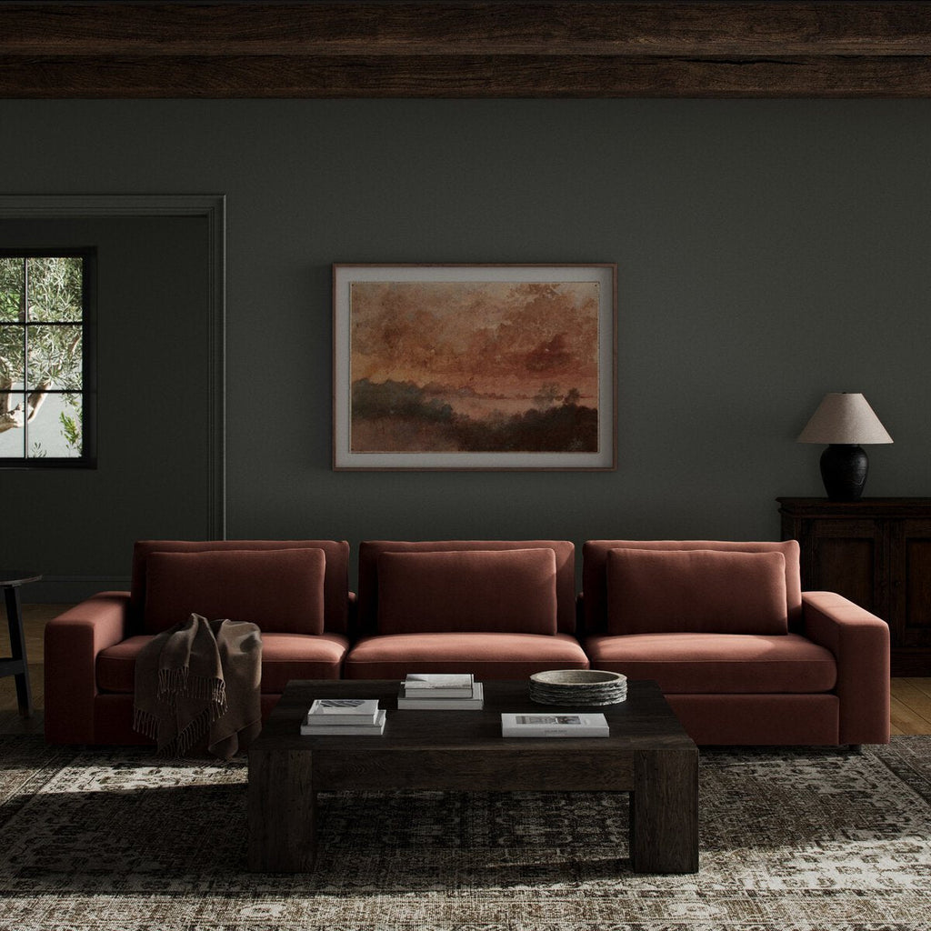 Bloor 3 - Piece Sectional | Clairmont Ivory, Modular, S - Spring Construction - Sage InteriorsSage Interiors
