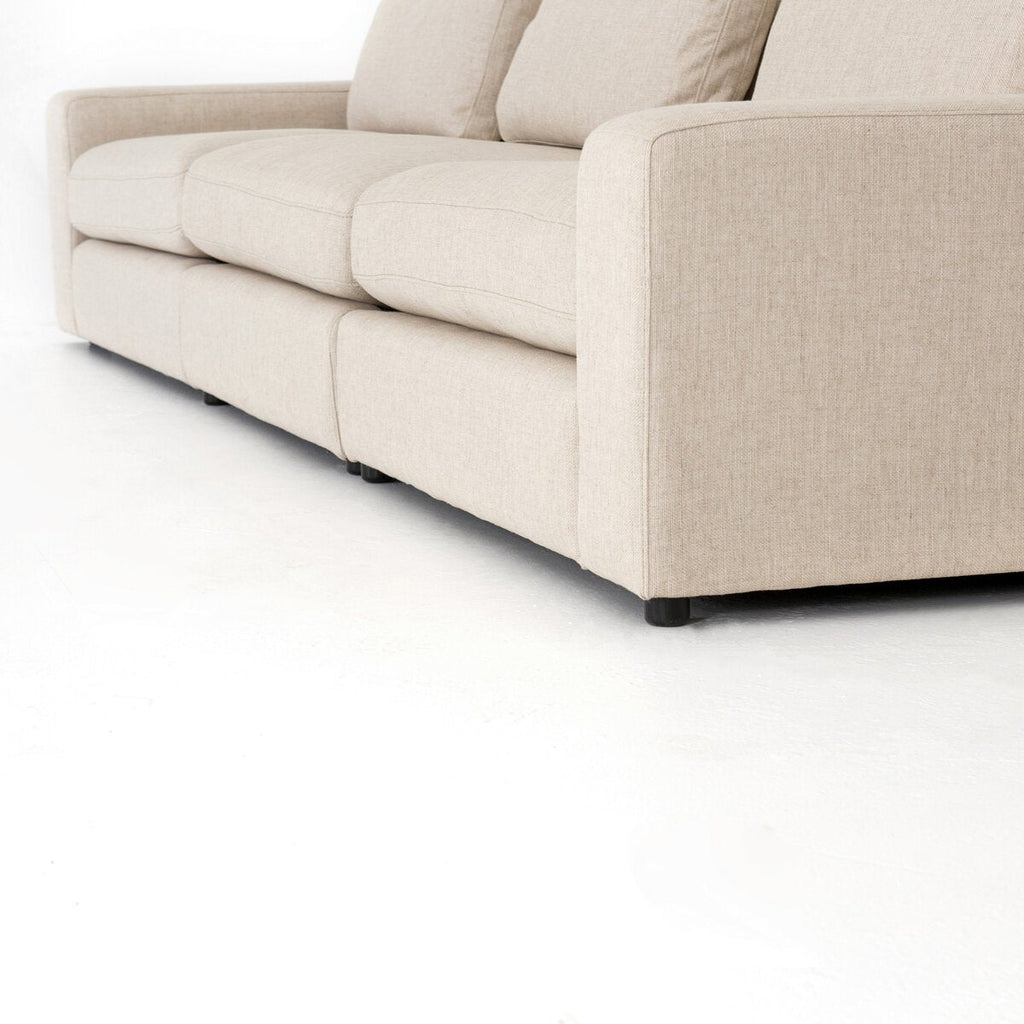 Bloor 3 - Piece Sectional | Clairmont Ivory, Modular, S - Spring Construction - Sage InteriorsSage Interiors