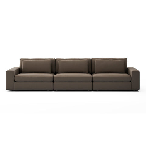 Bloor 3 - Piece Sectional | Clairmont Ivory, Modular, S - Spring Construction - Sage InteriorsSage Interiors