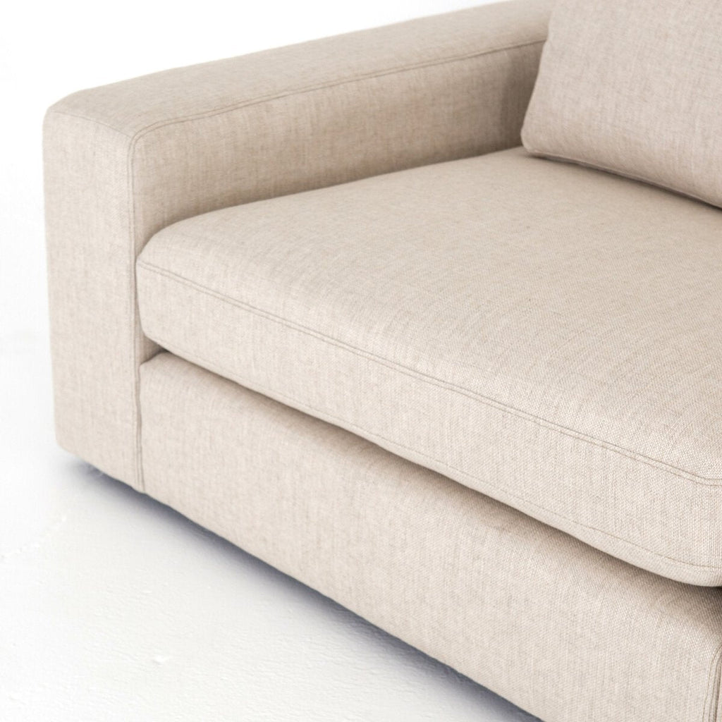 Bloor 3 - Piece Sectional | Clairmont Ivory, Modular, S - Spring Construction - Sage InteriorsSage Interiors