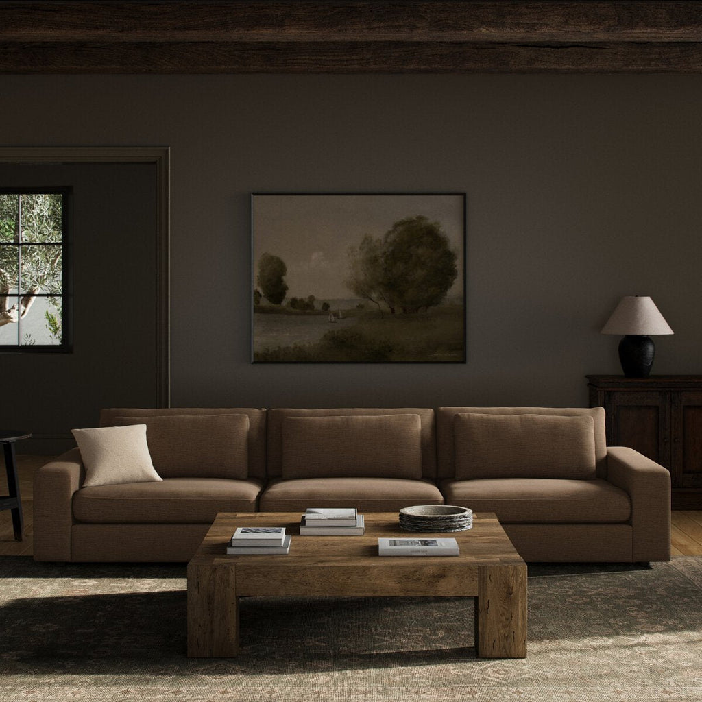 Bloor 3 - Piece Sectional | Clairmont Ivory, Modular, S - Spring Construction - Sage InteriorsSage Interiors