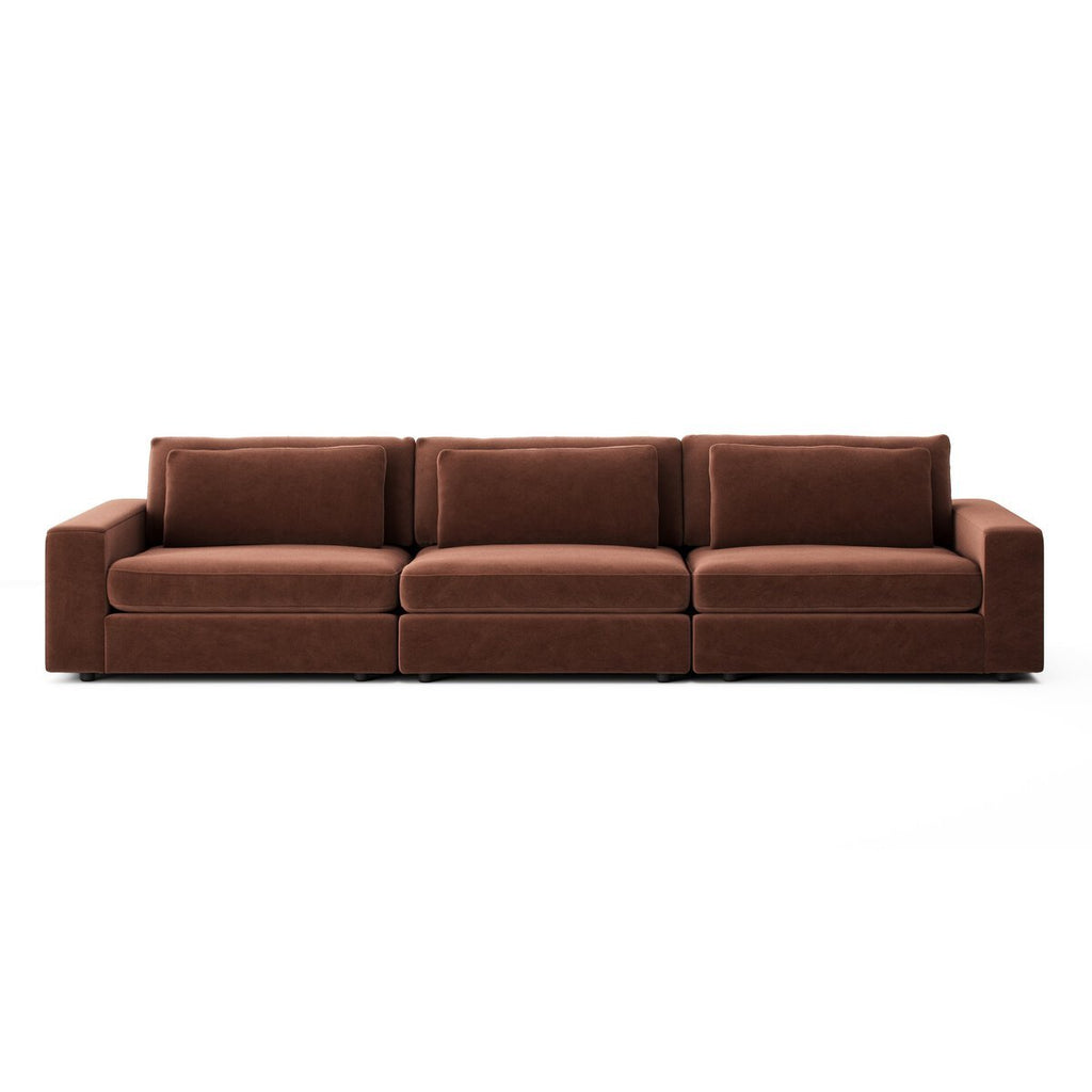 Bloor 3 - Piece Sectional | Clairmont Ivory, Modular, S - Spring Construction - Sage InteriorsSage Interiors