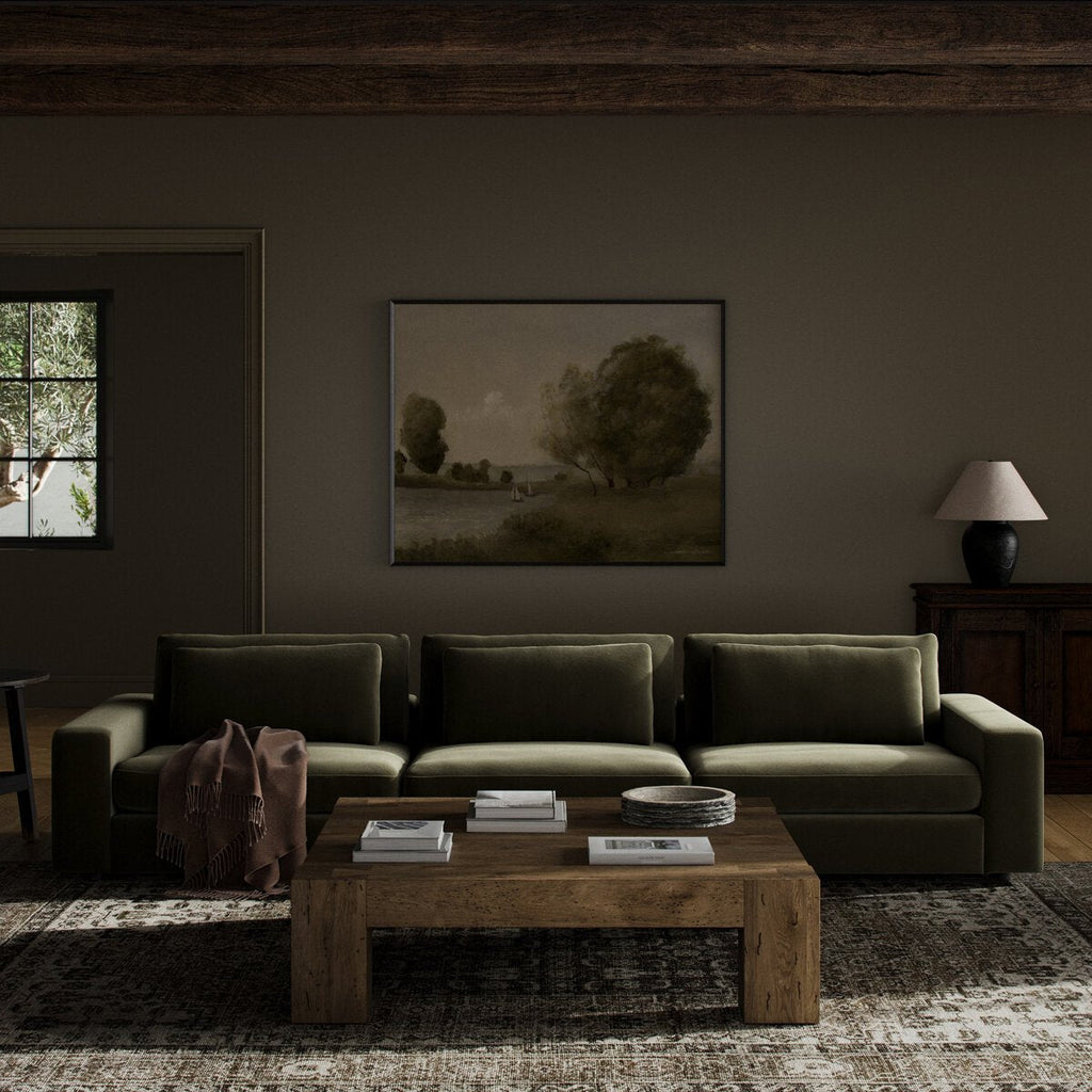 Bloor 3 - Piece Sectional | Clairmont Ivory, Modular, S - Spring Construction - Sage InteriorsSage Interiors