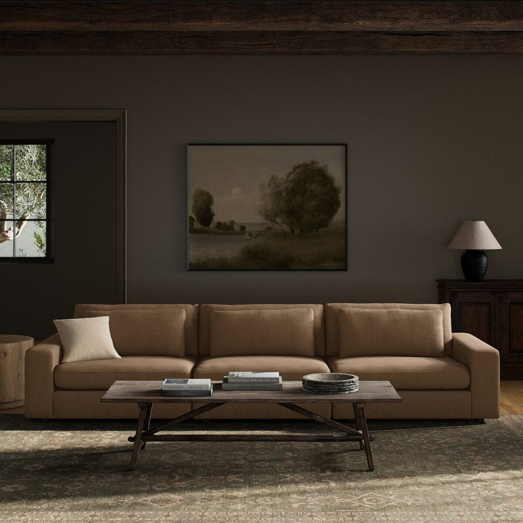 Bloor 3 - Piece Sectional | Clairmont Ivory, Modular, S - Spring Construction - Sage InteriorsSage Interiors