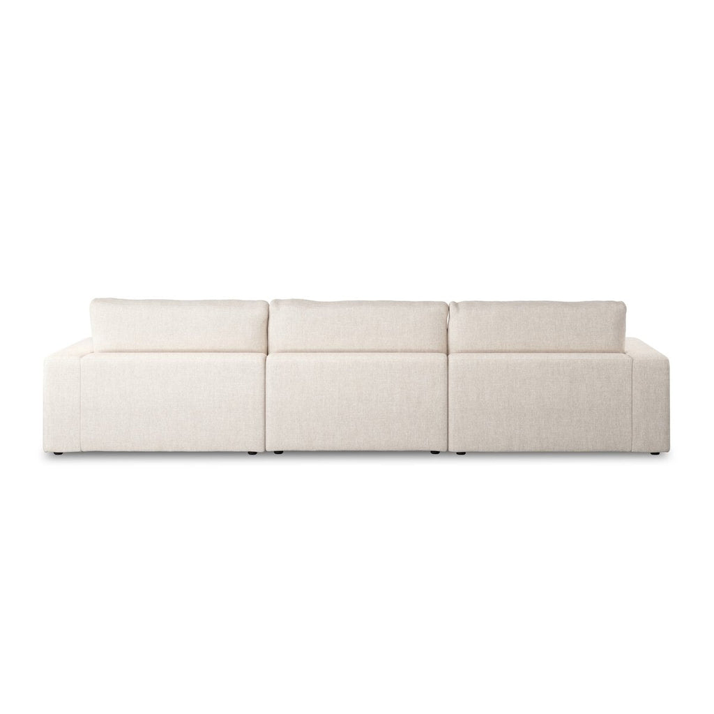 Bloor 3 - Piece Sectional | Clairmont Ivory, Modular, S - Spring Construction - Sage InteriorsSage Interiors