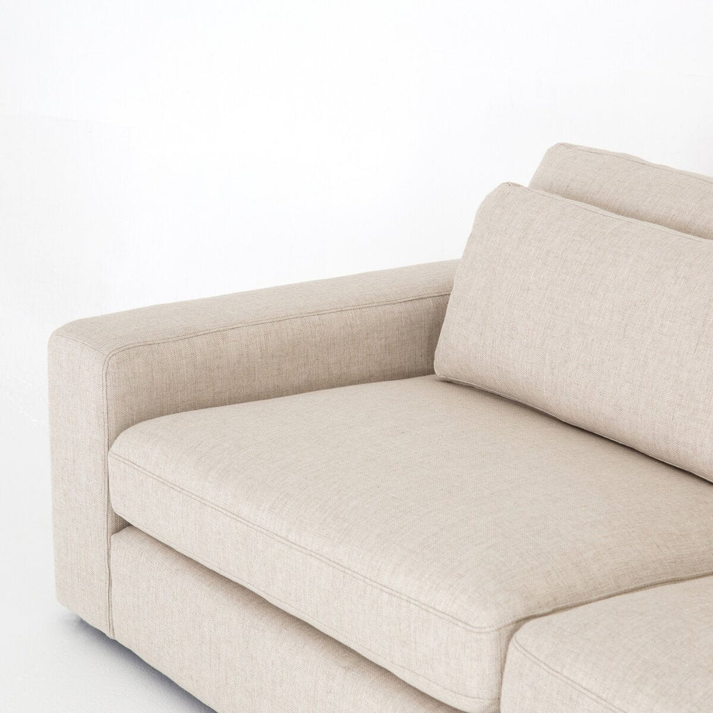 Bloor 3 - Piece Sectional | Clairmont Ivory, Modular, S - Spring Construction - Sage InteriorsSage Interiors