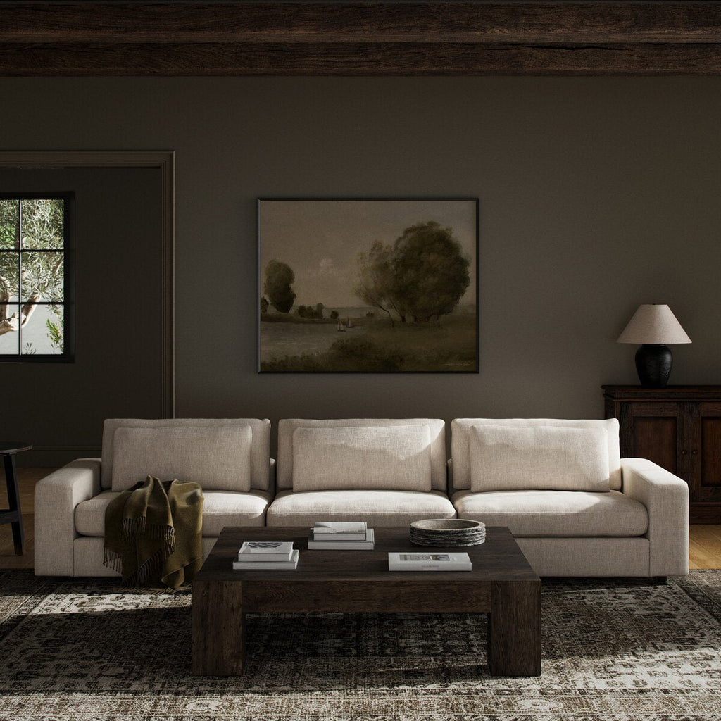 Bloor 3 - Piece Sectional | Clairmont Ivory, Modular, S - Spring Construction - Sage InteriorsSage Interiors