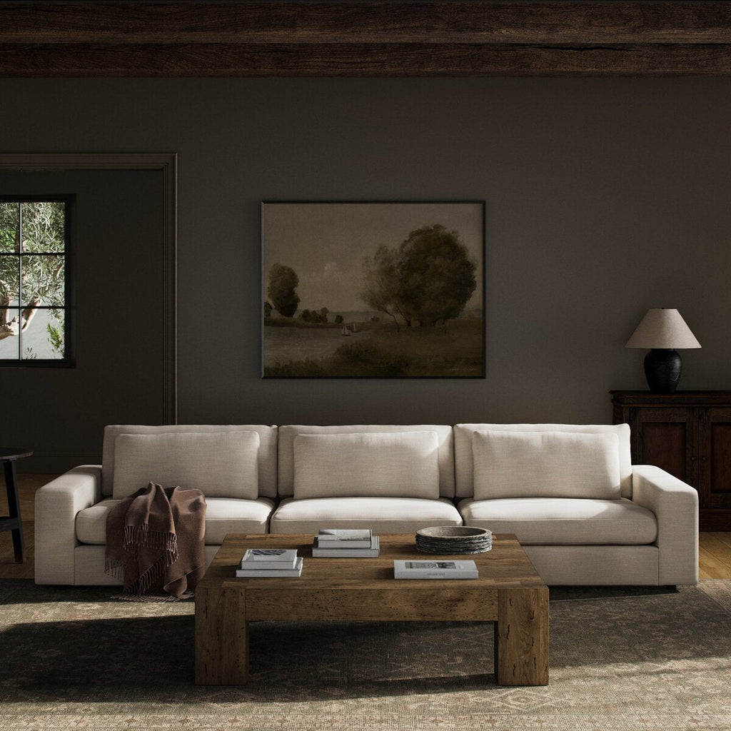 Bloor 3 - Piece Sectional | Clairmont Ivory, Modular, S - Spring Construction - Sage InteriorsSage Interiors