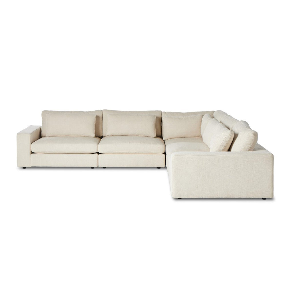 Bloor 5 - Piece Sectional Sofa – Surrey Olive, Modular L - Shaped Seating - Sage InteriorsFour HandsSofas