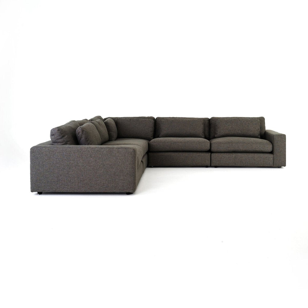 Bloor 5 - Piece Sectional Sofa – Surrey Olive, Modular L - Shaped Seating - Sage InteriorsFour HandsSofas