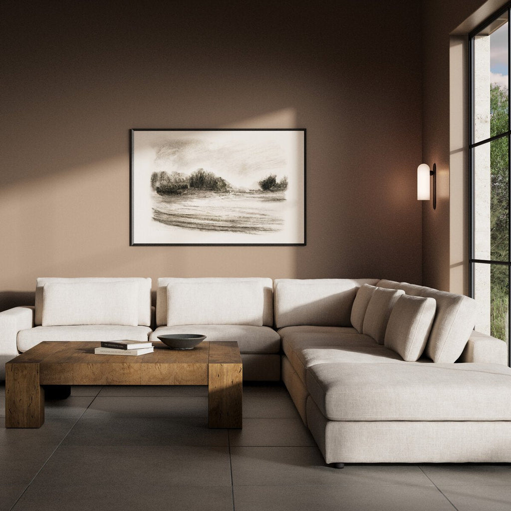 Bloor 5 - Piece Sectional Sofa – Surrey Olive, Modular L - Shaped Seating - Sage InteriorsFour HandsSofas