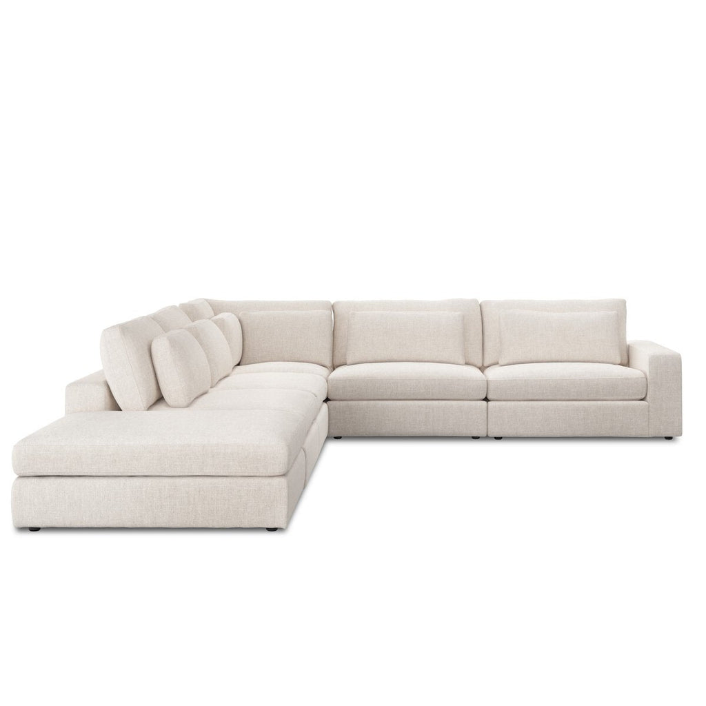 Bloor 5 - Piece Sectional Sofa – Surrey Olive, Modular L - Shaped Seating - Sage InteriorsFour HandsSofas