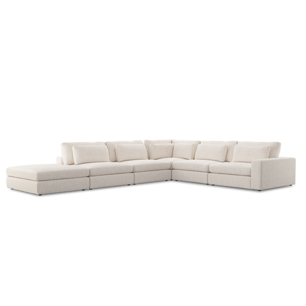 Bloor 5 - Piece Sectional Sofa – Surrey Olive, Modular L - Shaped Seating - Sage InteriorsFour HandsSofas
