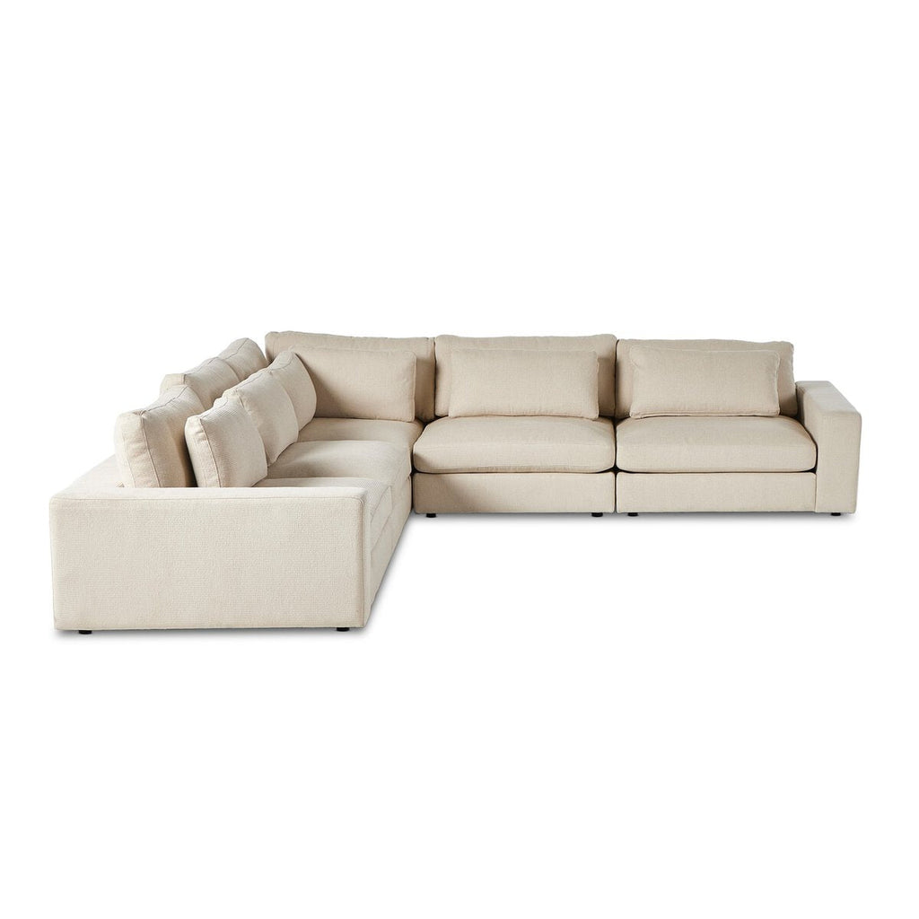 Bloor 5 - Piece Sectional Sofa – Surrey Olive, Modular L - Shaped Seating - Sage InteriorsFour HandsSofas