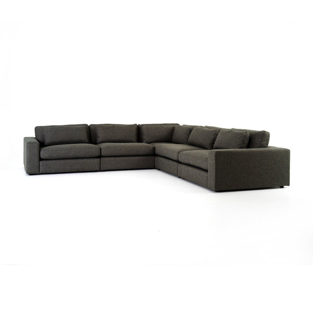 Bloor 5 - Piece Sectional Sofa – Surrey Olive, Modular L - Shaped Seating - Sage InteriorsFour HandsSofas