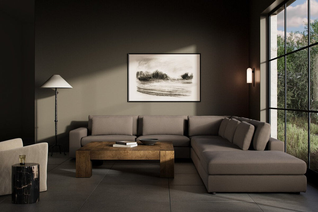 Bloor 5 - Piece Sectional Sofa – Surrey Olive, Modular L - Shaped Seating - Sage InteriorsFour HandsSofas