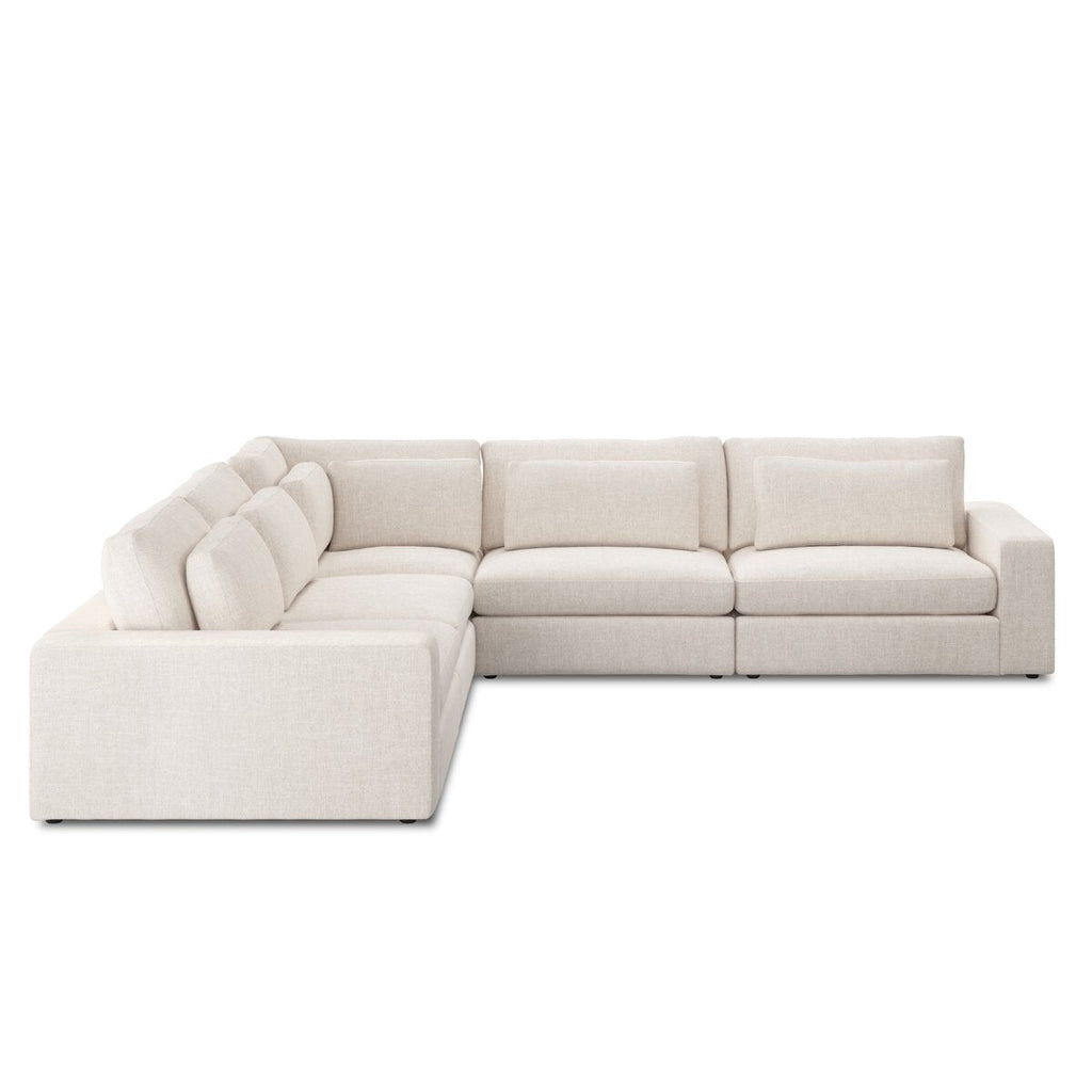 Bloor 5 - Piece Sectional Sofa – Surrey Olive, Modular L - Shaped Seating - Sage InteriorsFour HandsSofas