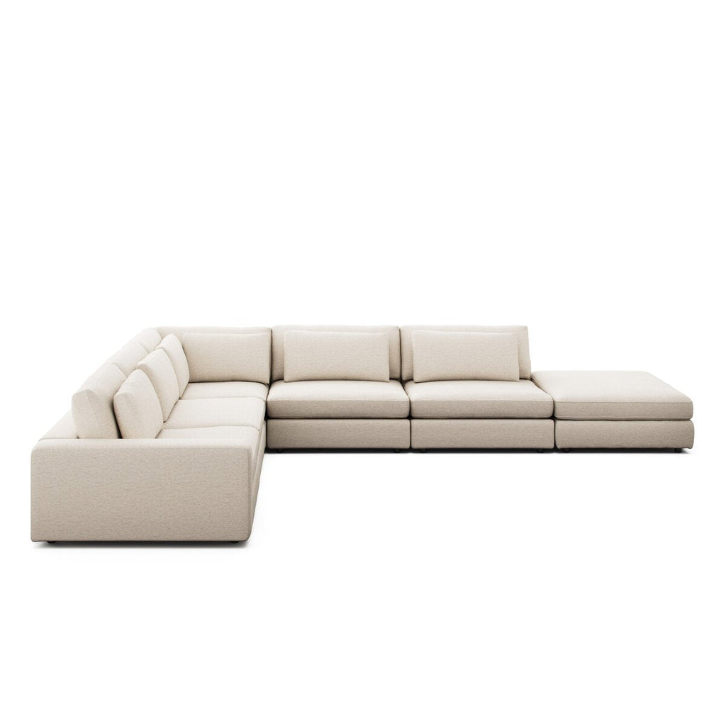 Bloor 5 - Piece Sectional Sofa – Surrey Olive, Modular L - Shaped Seating - Sage InteriorsFour HandsSofas