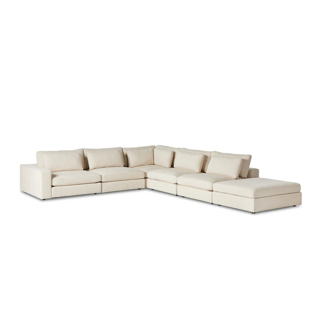 Bloor 5 - Piece Sectional Sofa – Surrey Olive, Modular L - Shaped Seating - Sage InteriorsFour HandsSofas