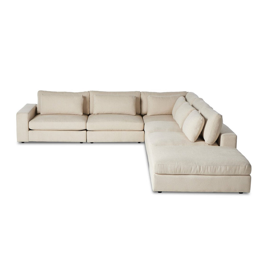 Bloor 5 - Piece Sectional Sofa – Surrey Olive, Modular L - Shaped Seating - Sage InteriorsFour HandsSofas