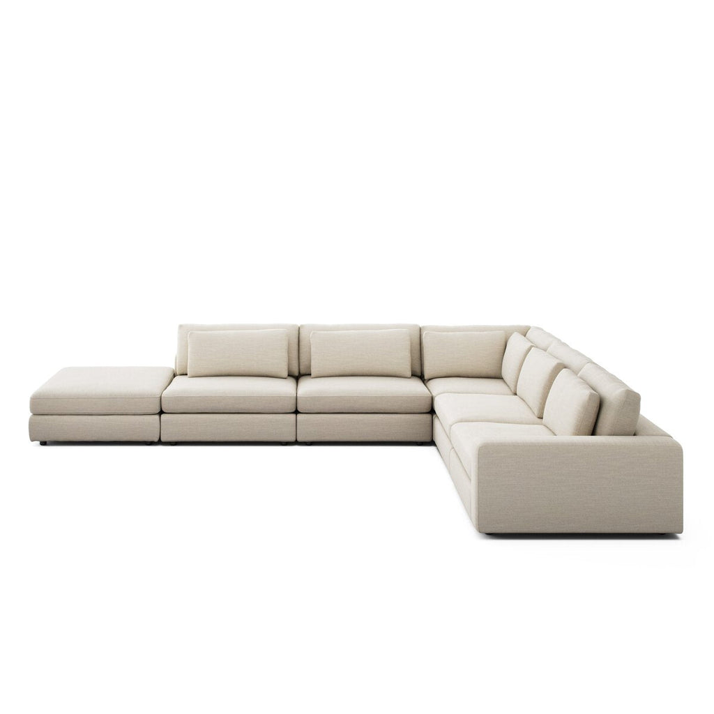 Bloor 5 - Piece Sectional Sofa – Surrey Olive, Modular L - Shaped Seating - Sage InteriorsFour HandsSofas