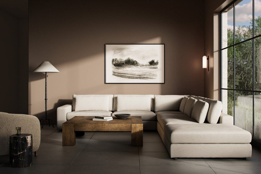 Bloor 5 - Piece Sectional Sofa – Surrey Olive, Modular L - Shaped Seating - Sage InteriorsFour HandsSofas