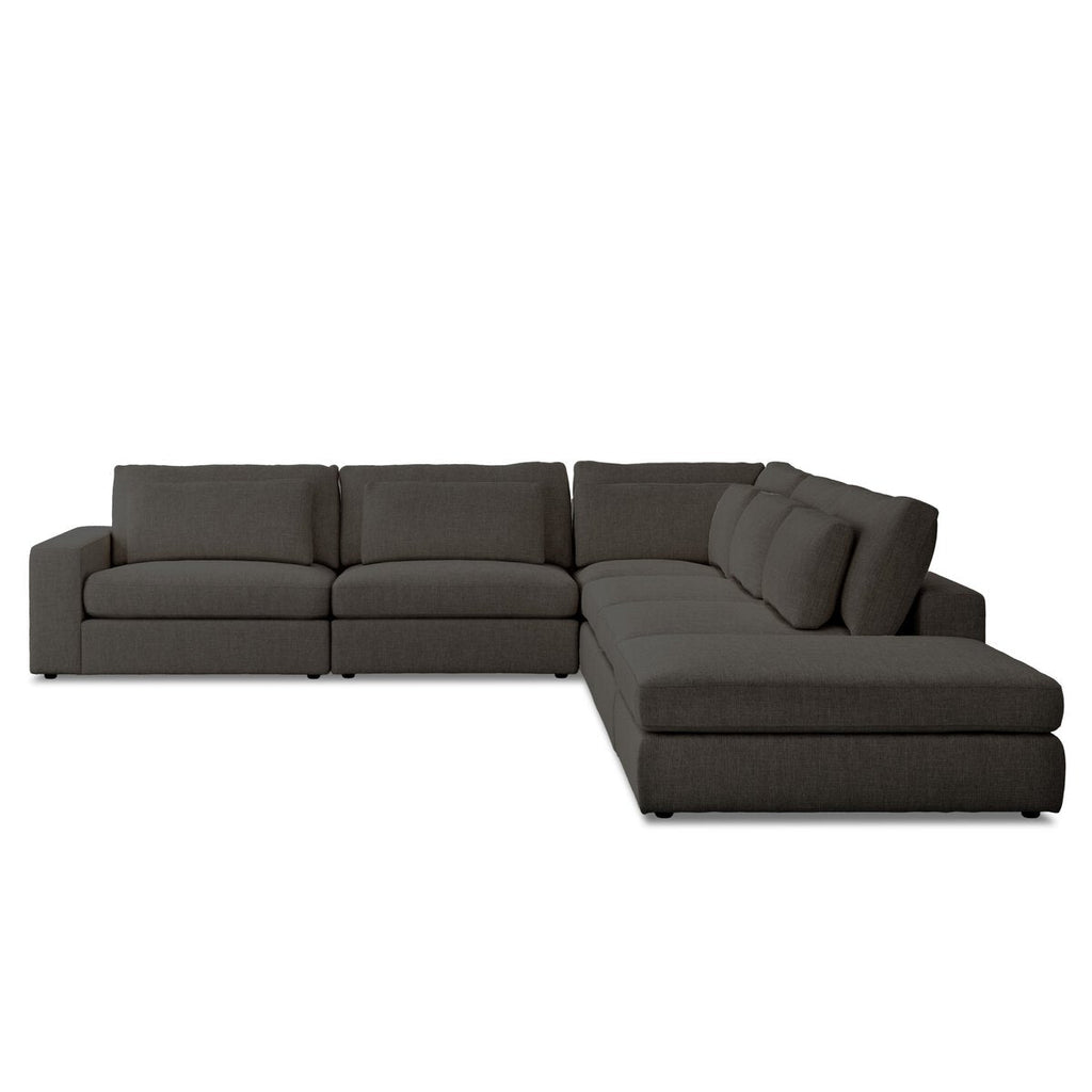 Bloor 5 - Piece Sectional Sofa – Surrey Olive, Modular L - Shaped Seating - Sage InteriorsFour HandsSofas