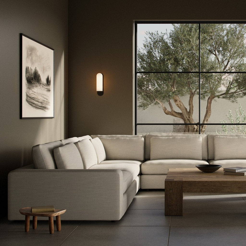 Bloor 5 - Piece Sectional Sofa – Surrey Olive, Modular L - Shaped Seating - Sage InteriorsFour HandsSofas