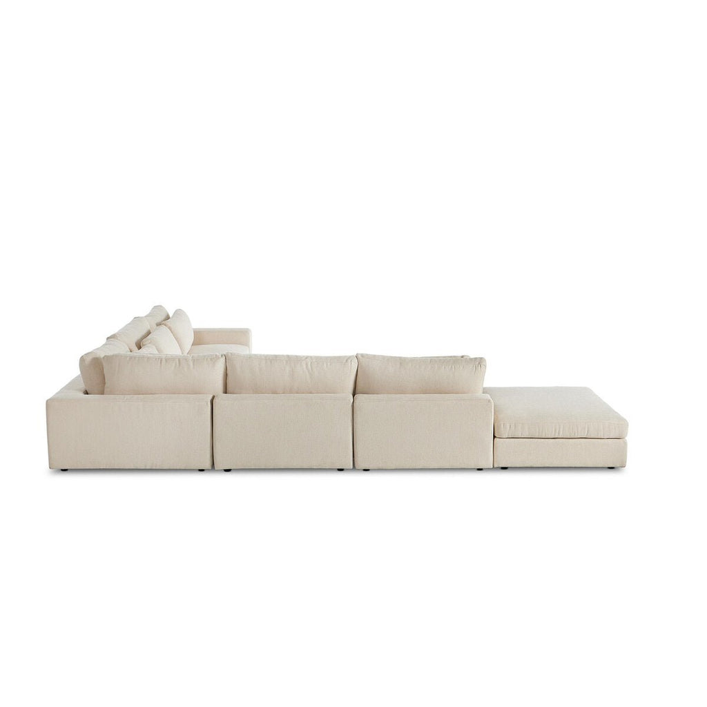 Bloor 5 - Piece Sectional Sofa – Surrey Olive, Modular L - Shaped Seating - Sage InteriorsFour HandsSofas