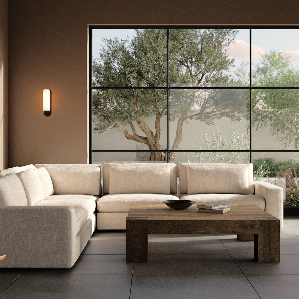 Bloor 5 - Piece Sectional Sofa – Surrey Olive, Modular L - Shaped Seating - Sage InteriorsFour HandsSofas