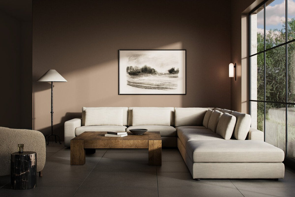 Bloor 5 - Piece Sectional Sofa – Surrey Olive, Modular L - Shaped Seating - Sage InteriorsFour HandsSofas
