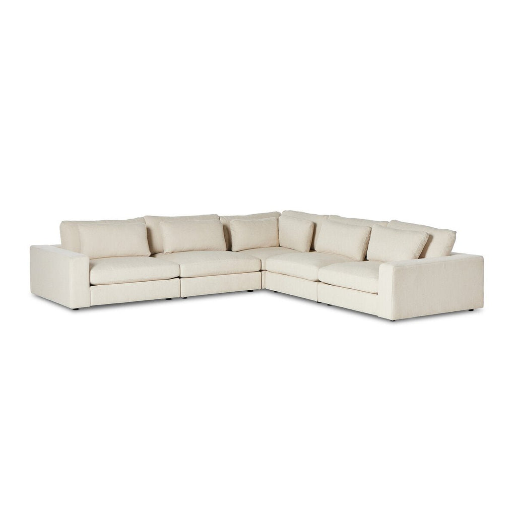 Bloor 5 - Piece Sectional Sofa – Surrey Olive, Modular L - Shaped Seating - Sage InteriorsFour HandsSofas