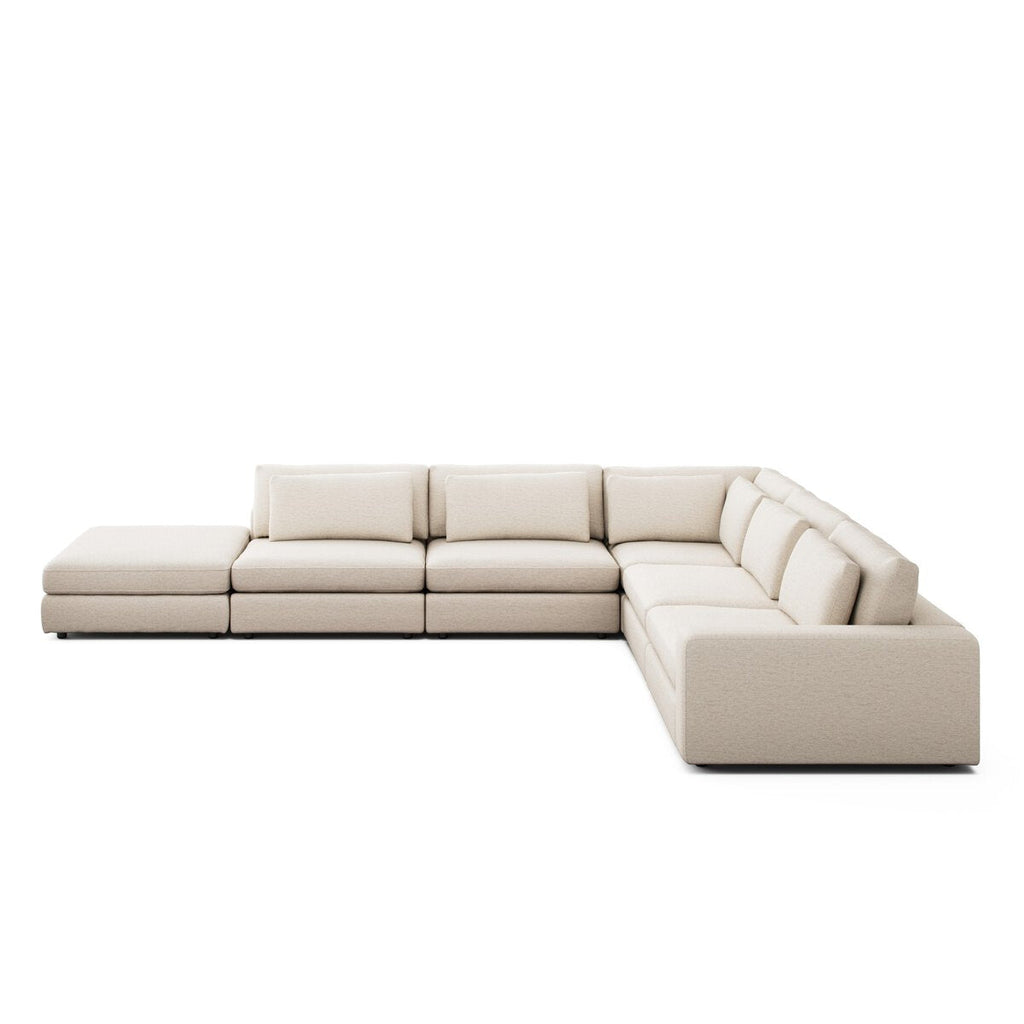 Bloor 5 - Piece Sectional Sofa – Surrey Olive, Modular L - Shaped Seating - Sage InteriorsFour HandsSofas
