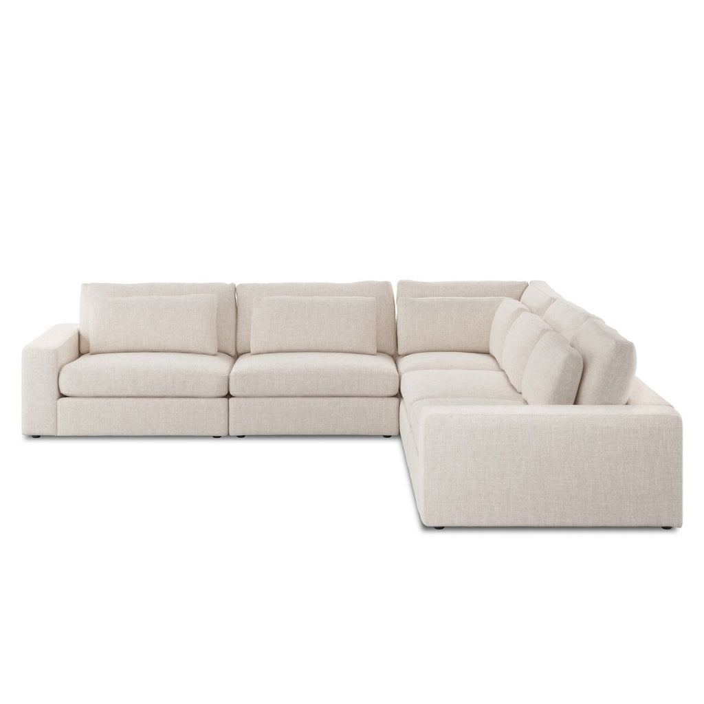 Bloor 5 - Piece Sectional Sofa – Surrey Olive, Modular L - Shaped Seating - Sage InteriorsFour HandsSofas