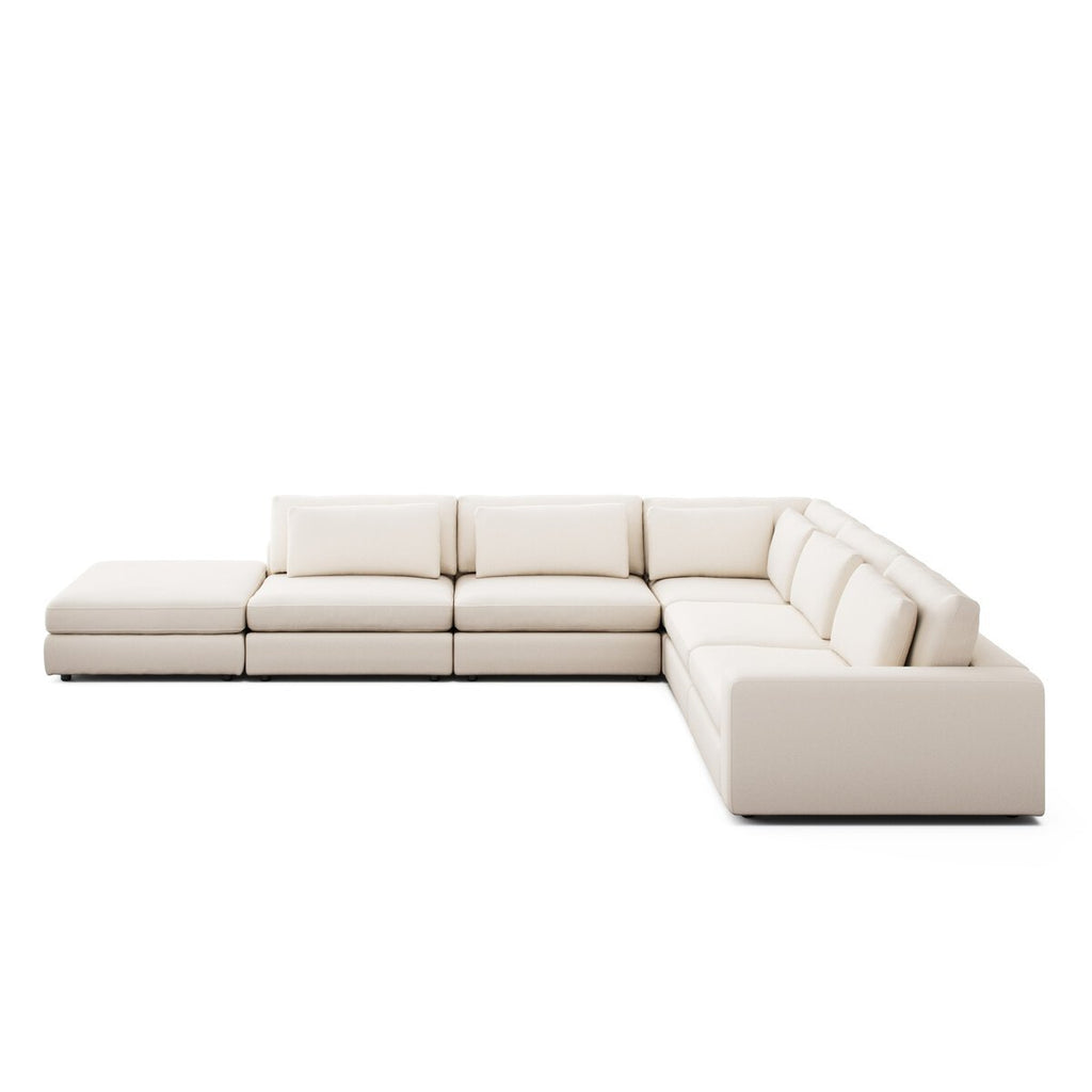 Bloor 5 - Piece Sectional Sofa – Surrey Olive, Modular L - Shaped Seating - Sage InteriorsFour HandsSofas