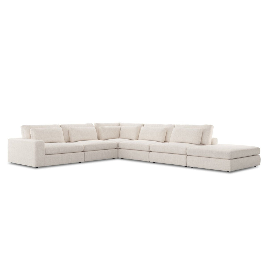 Bloor 5 - Piece Sectional Sofa – Surrey Olive, Modular L - Shaped Seating - Sage InteriorsFour HandsSofas